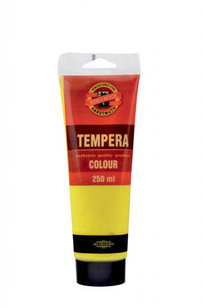 Koh-i-noor temperová farba - žltá tmavá, 250ml