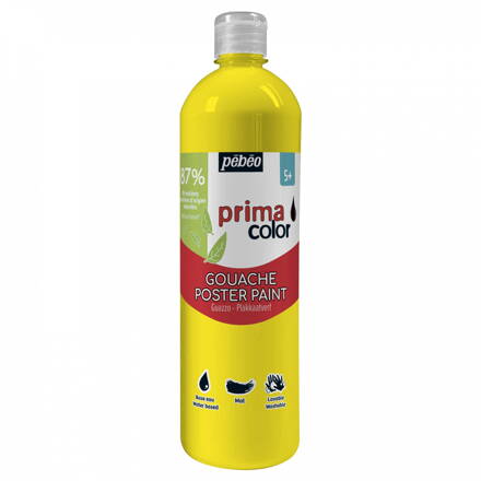 Pébéo temperová farba 1000ml: žltá