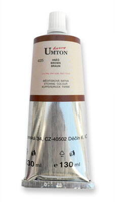 UMTON - Meďotlačová farba hnedá 130 ml